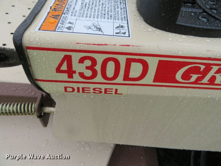 image for item DN7955 2011 Grasshopper 430D  ZTR lawn mower