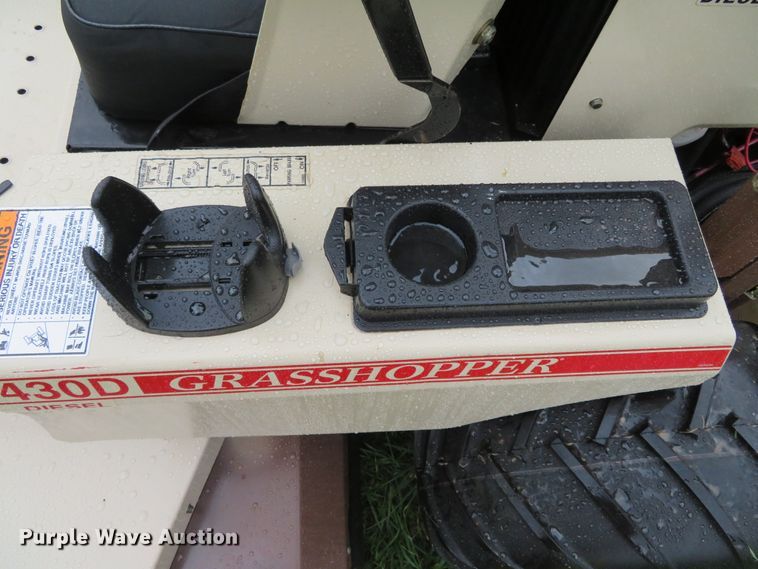 image for item DN7955 2011 Grasshopper 430D  ZTR lawn mower