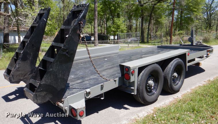 image for item DP3924 2003 Belshe WB-12  equipment trailer