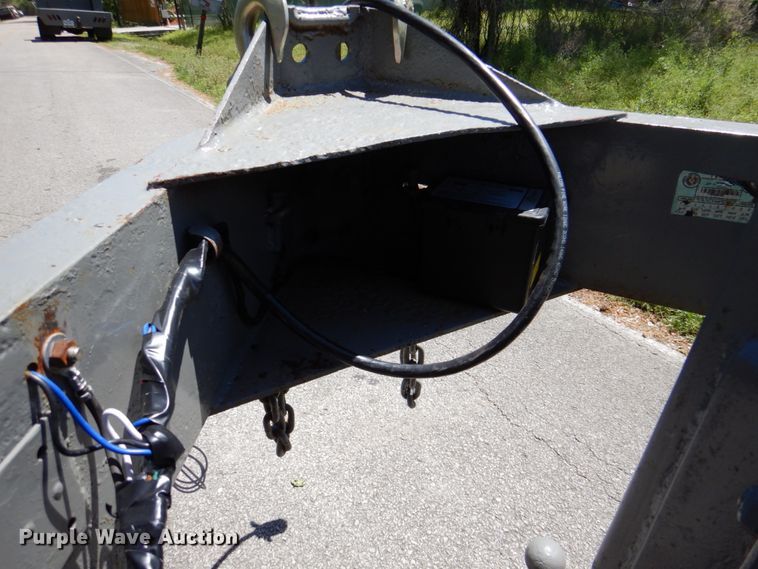 image for item DP3924 2003 Belshe WB-12  equipment trailer