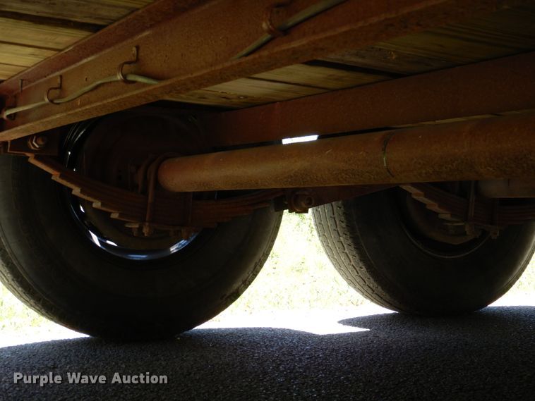 image for item DP3924 2003 Belshe WB-12  equipment trailer