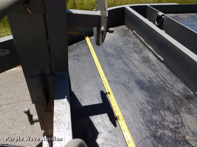 image for item DP3924 2003 Belshe WB-12  equipment trailer