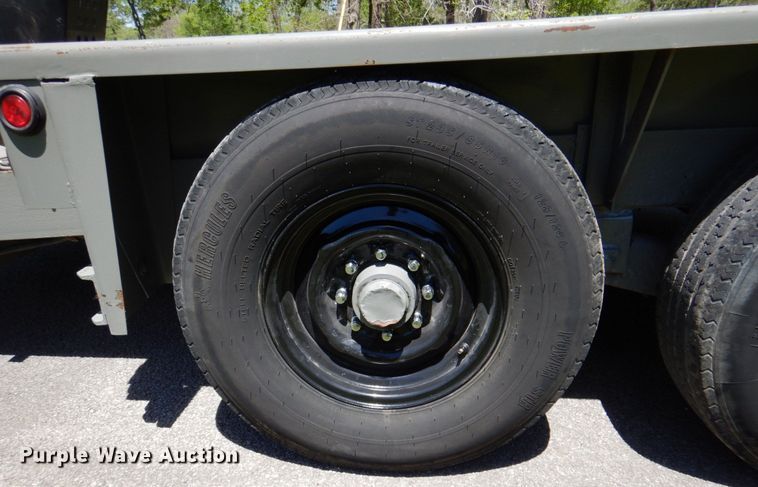 image for item DP3924 2003 Belshe WB-12  equipment trailer