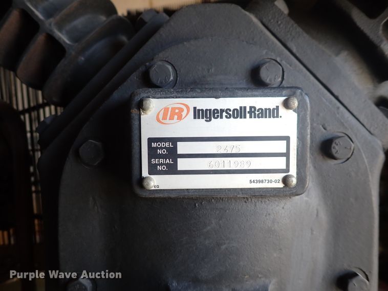 image for item DP4591 Ingersoll Rand 2475  air compressor
