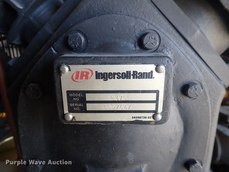 image for item DP4592 Ingersoll Rand 2475  air compressor