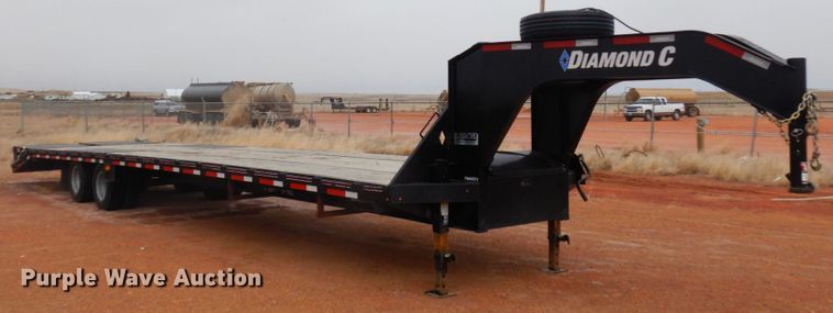 image for item DR0331 2021 Diamond C  equipment trailer