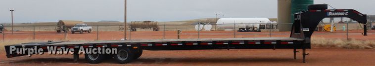 image for item DR0331 2021 Diamond C  equipment trailer
