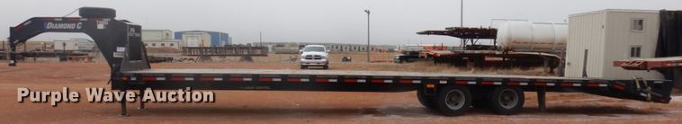 image for item DR0331 2021 Diamond C  equipment trailer