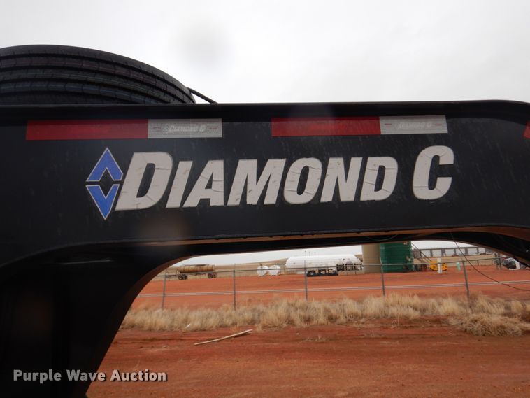 image for item DR0331 2021 Diamond C  equipment trailer