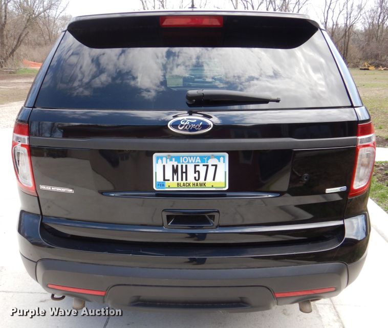 image for item DS8010 2015 Ford Explorer Police Interceptor  SUV
