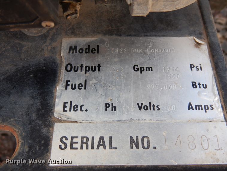 image for item EP9742 Aaladin 1422  pressure washer