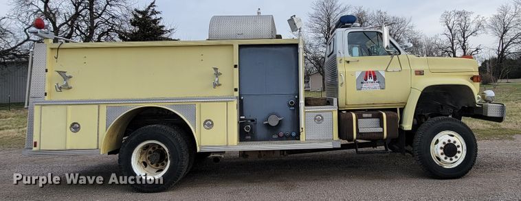image for item HF9335 1981 GMC Sierra  pumper fire truck