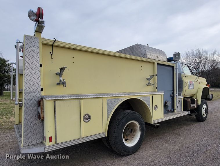image for item HF9335 1981 GMC Sierra  pumper fire truck