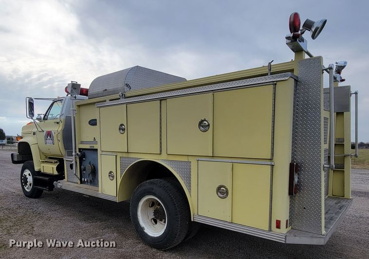 image for item HF9335 1981 GMC Sierra  pumper fire truck