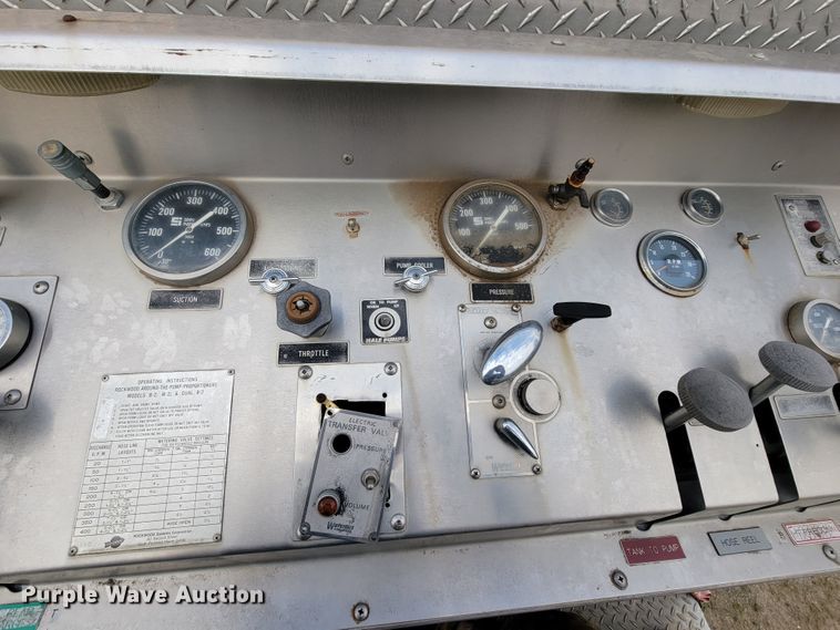 image for item HF9335 1981 GMC Sierra  pumper fire truck