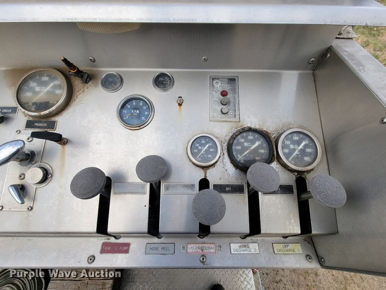 image for item HF9335 1981 GMC Sierra  pumper fire truck