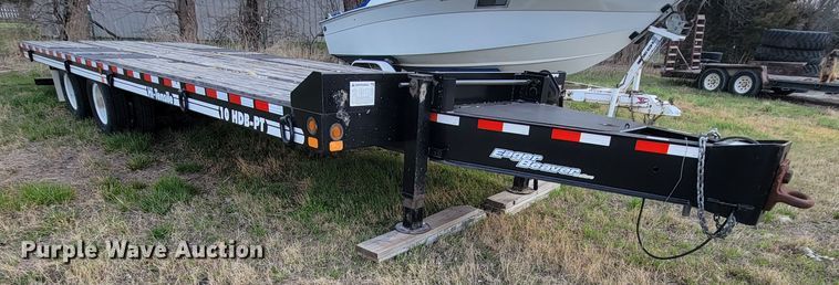 image for item HF9337 2013 Eager Beaver 10HDB-PT  flatbed trailer
