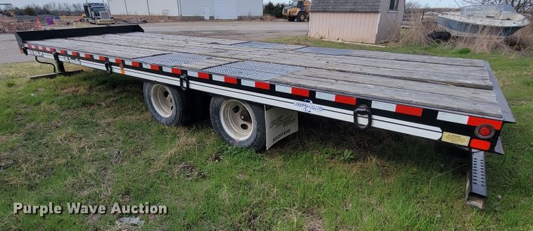 image for item HF9337 2013 Eager Beaver 10HDB-PT  flatbed trailer
