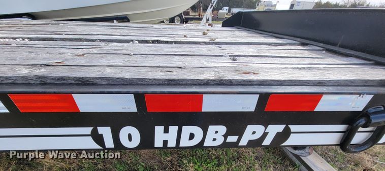 image for item HF9337 2013 Eager Beaver 10HDB-PT  flatbed trailer
