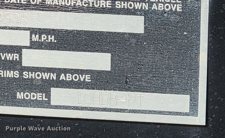 image for item HF9337 2013 Eager Beaver 10HDB-PT  flatbed trailer