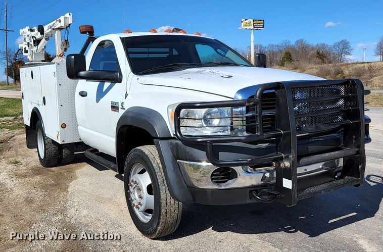 image for item HK9448 2008 Dodge Ram 5500HD  utility / service truck