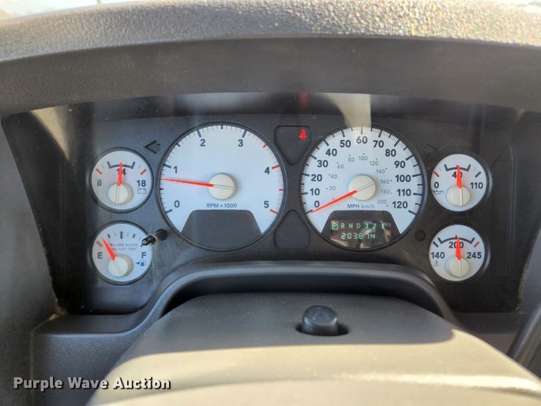 image for item HK9448 2008 Dodge Ram 5500HD  utility / service truck