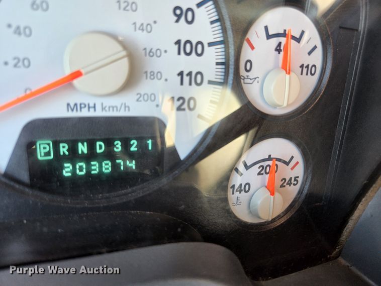 image for item HK9448 2008 Dodge Ram 5500HD  utility / service truck