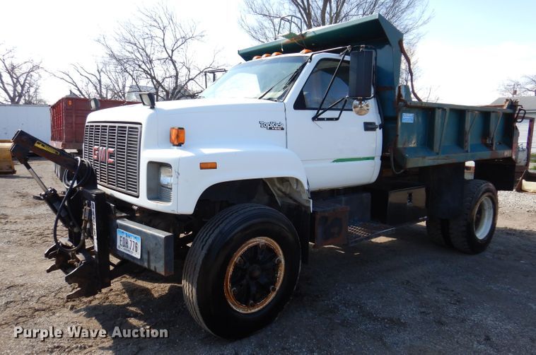 image for item JK9409 1995 GMC Top Kick  dump truck