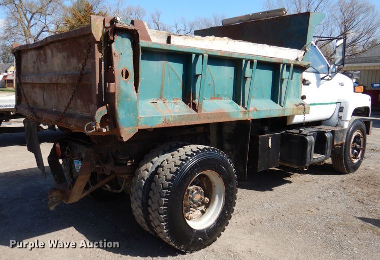 image for item JK9409 1995 GMC Top Kick  dump truck