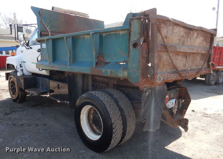 image for item JK9409 1995 GMC Top Kick  dump truck