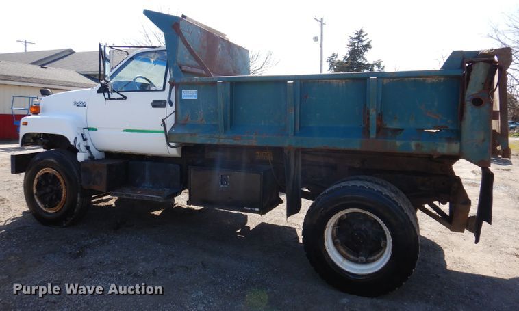 image for item JK9409 1995 GMC Top Kick  dump truck