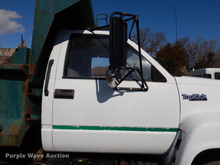 image for item JK9409 1995 GMC Top Kick  dump truck