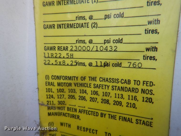 image for item JK9409 1995 GMC Top Kick  dump truck