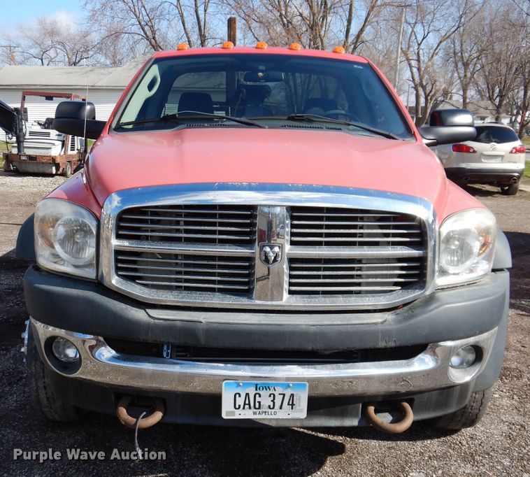 image for item JK9420 2010 Dodge Ram 5500HD  tow truck