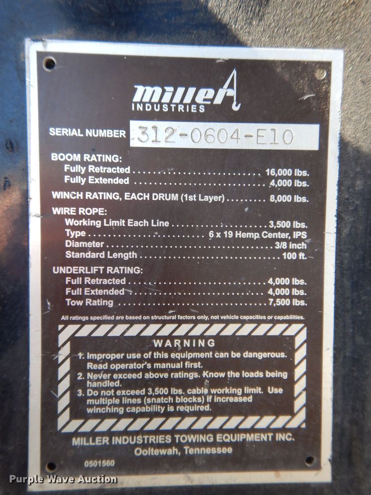 image for item JK9420 2010 Dodge Ram 5500HD  tow truck