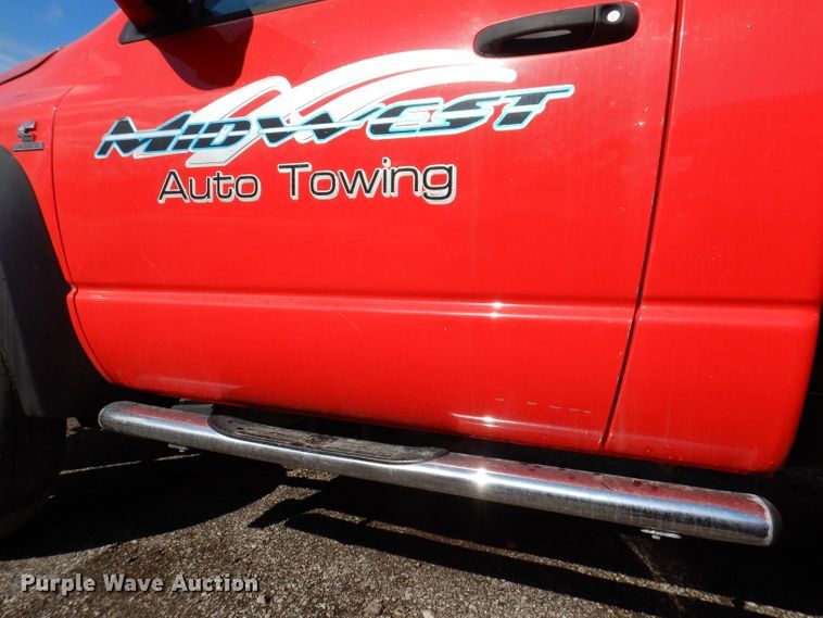 image for item JK9420 2010 Dodge Ram 5500HD  tow truck