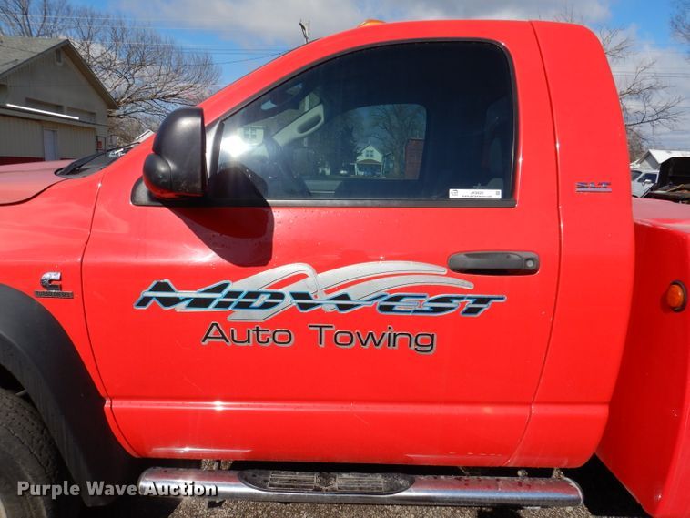 image for item JK9420 2010 Dodge Ram 5500HD  tow truck