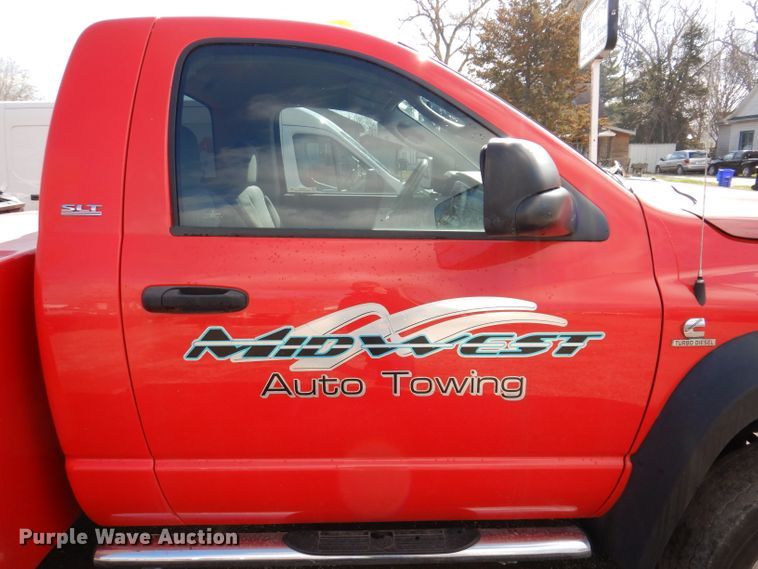 image for item JK9420 2010 Dodge Ram 5500HD  tow truck
