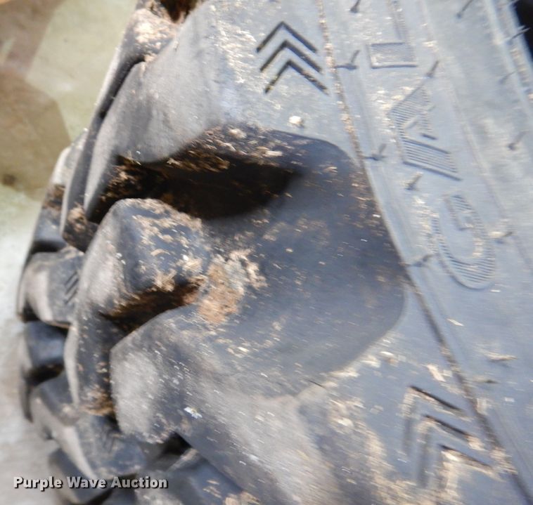 image for item JK9443 (2) Galaxy Muddy buddy 10x16.5 skid steer tires