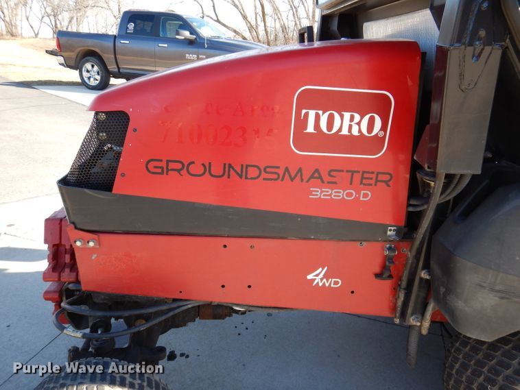 image for item JK9452 Toro Groundsmaster 3280D  lawn mower