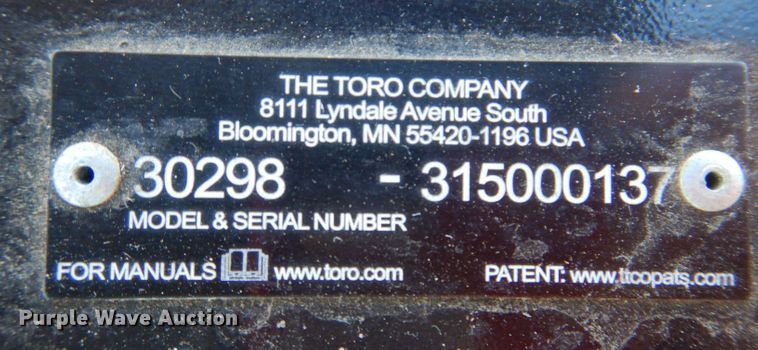 image for item JK9452 Toro Groundsmaster 3280D  lawn mower