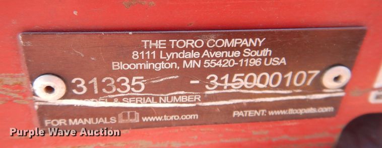 image for item JK9452 Toro Groundsmaster 3280D  lawn mower