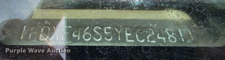 image for item JL9629 2000 Ford F450 Super Duty  flatbed truck