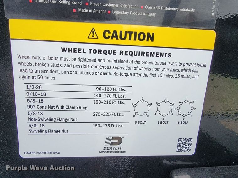 image for item JL9648 2021 Elite  equipment trailer