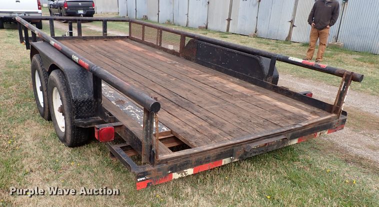 image for item JO9568 2006 Top Hat  utility trailer