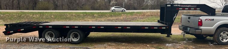 image for item JQ9052 2014 Trailerman  equipment trailer