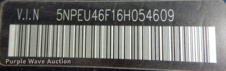 image for item JY9223 2006 Hyundai Sonata