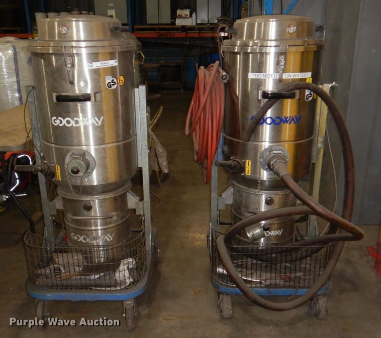 image for item KE9010 (2) Goodway DV-AV-EP vacuums