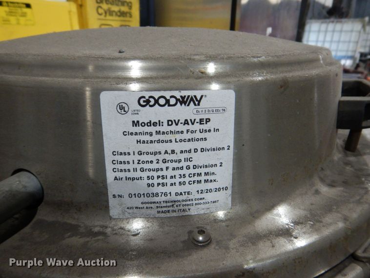 image for item KE9010 (2) Goodway DV-AV-EP vacuums