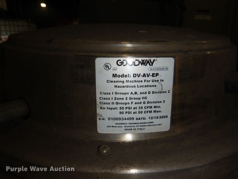 image for item KE9010 (2) Goodway DV-AV-EP vacuums